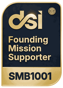 DSI Founding Mission Supporter badge for SMB1001